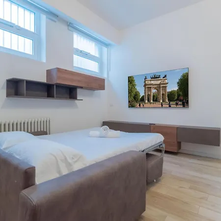 Sempione Luxury Design Citylife Fiera Apartmán